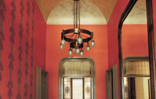 Tappezzerie: palazzo Castiglioni Milano